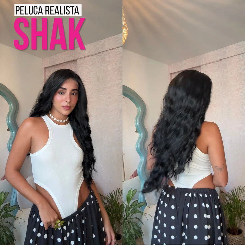 Peluca Shak Negro