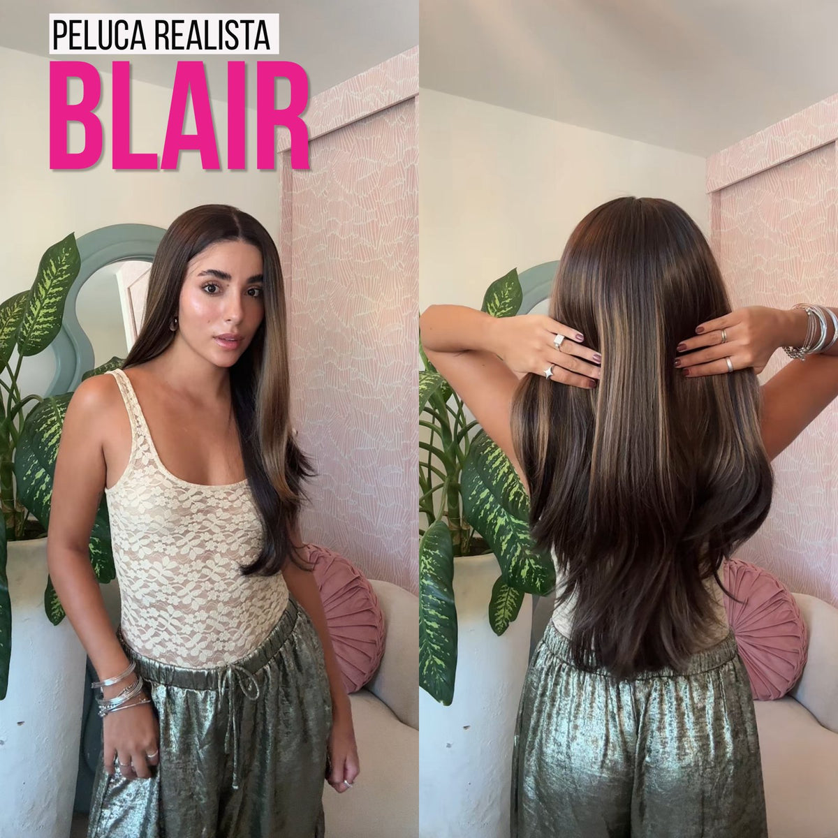 Peluca Realista BLAIR