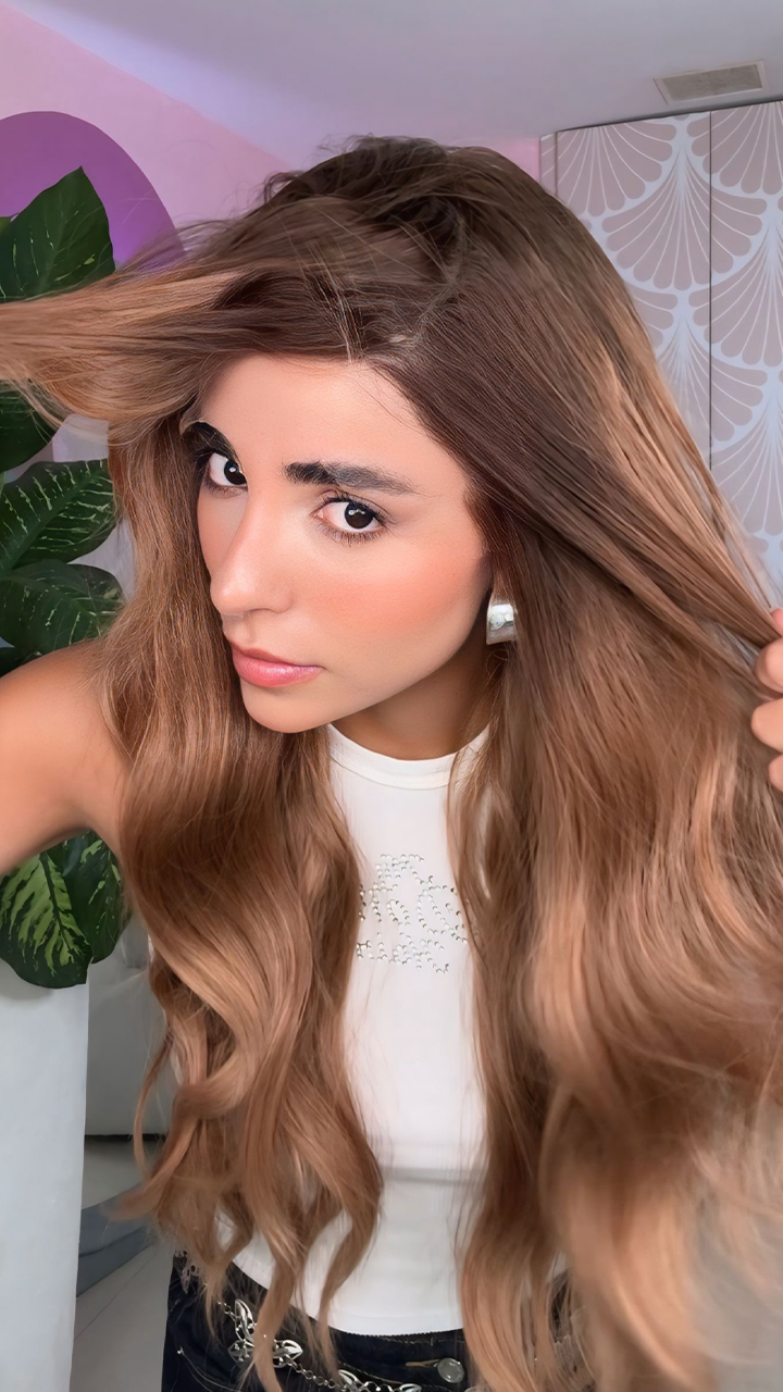 Peluca Realista, Lace 13x6, Long, Rubio Miel, Onda Sirena