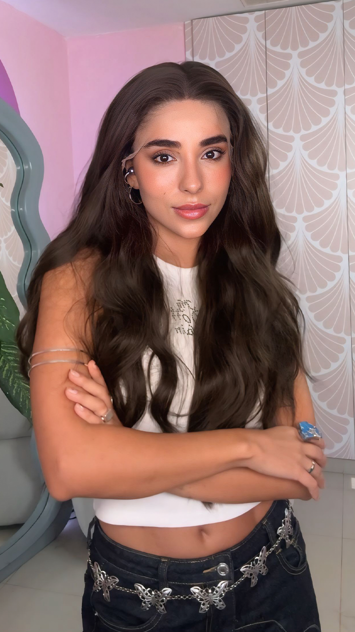 Peluca Realista, Lace 13x6 Long, Onda Sirena, Castaño Medio