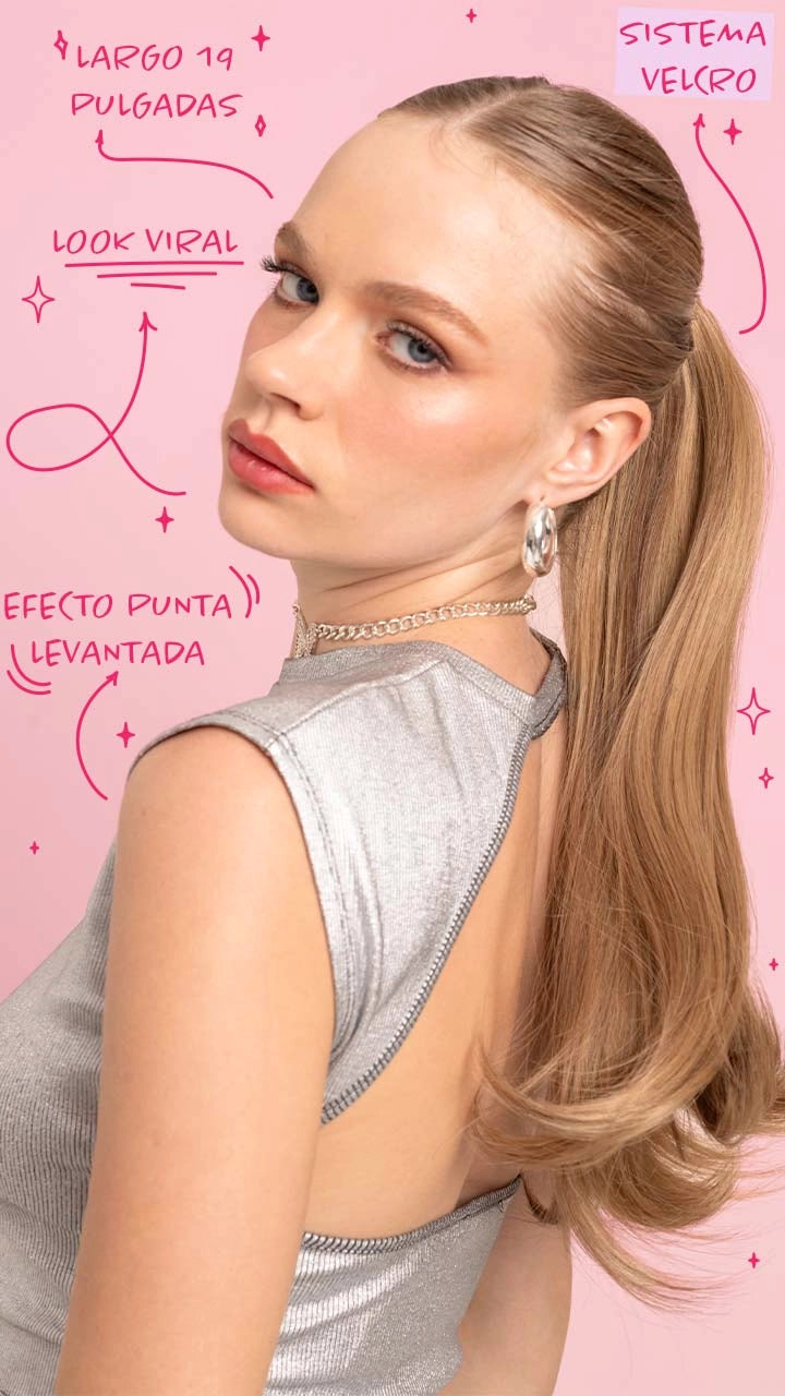 Ponytail Velcro PARIS 18”