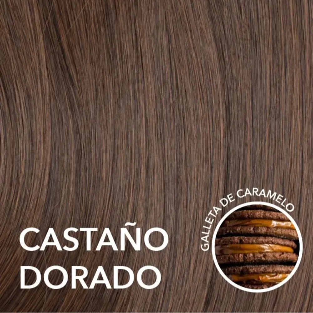 #Color_Castaño dorado