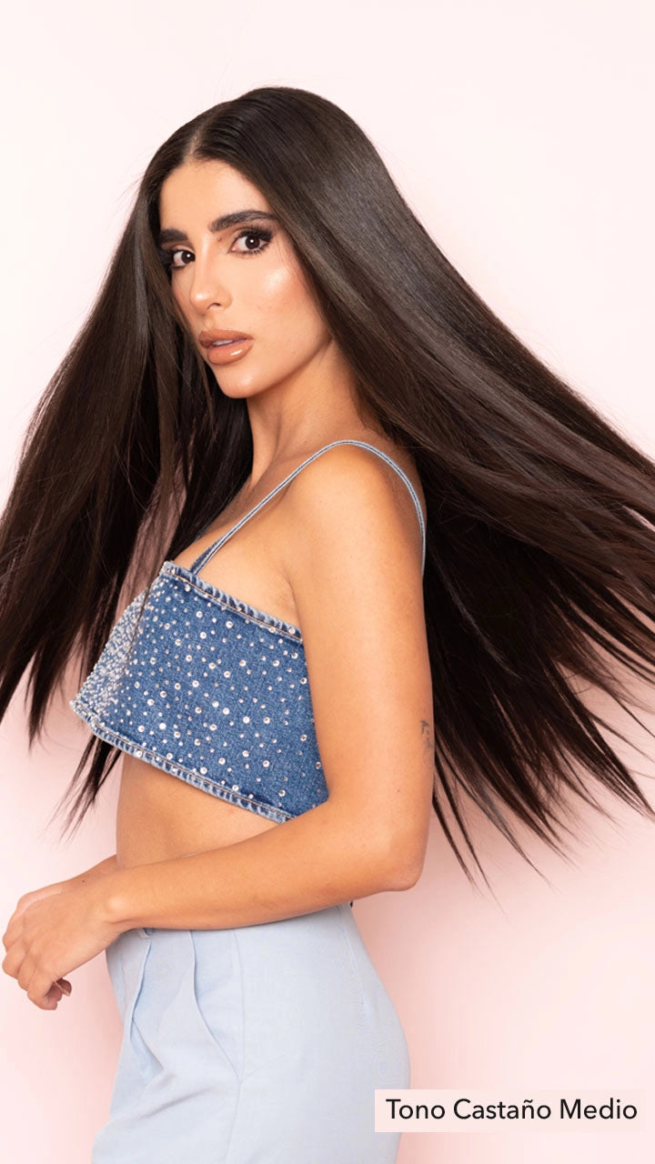 Extensiones 22» Lisas Set x 7 Capas