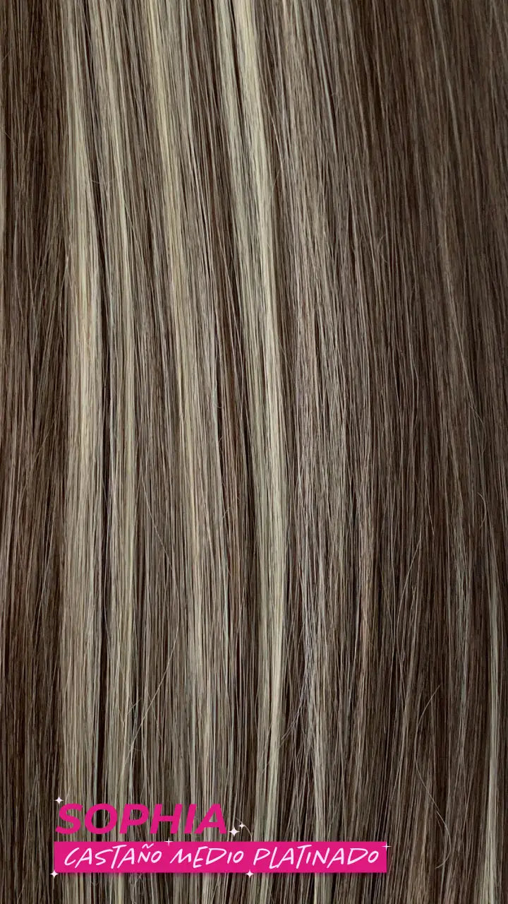 Extensiones 22» Lisas Set x 7 Capas