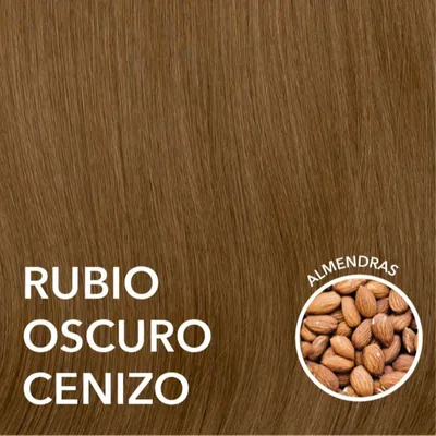 #Color_Rubio Oscuro Cenizo