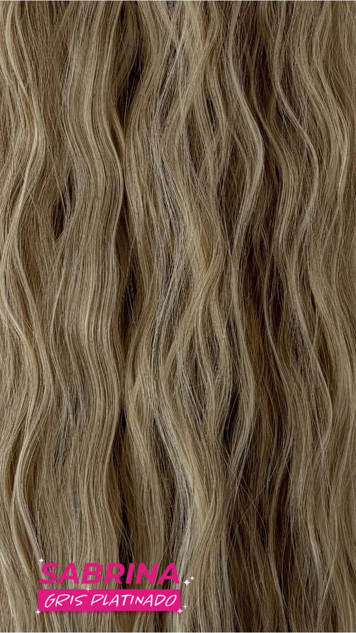 Extensiones 20» Onduladas Set x 7 Capas